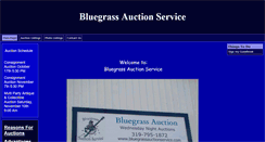 Desktop Screenshot of bluegrassauctionservice.com